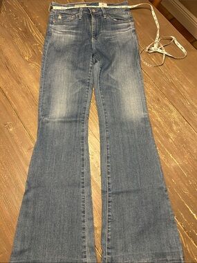 Ag Adriano Goldschmied Janis High Rise Flare Leg Jeans
